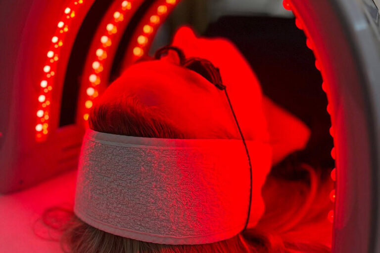LED lámpa használata a kozmetikai kezelések során