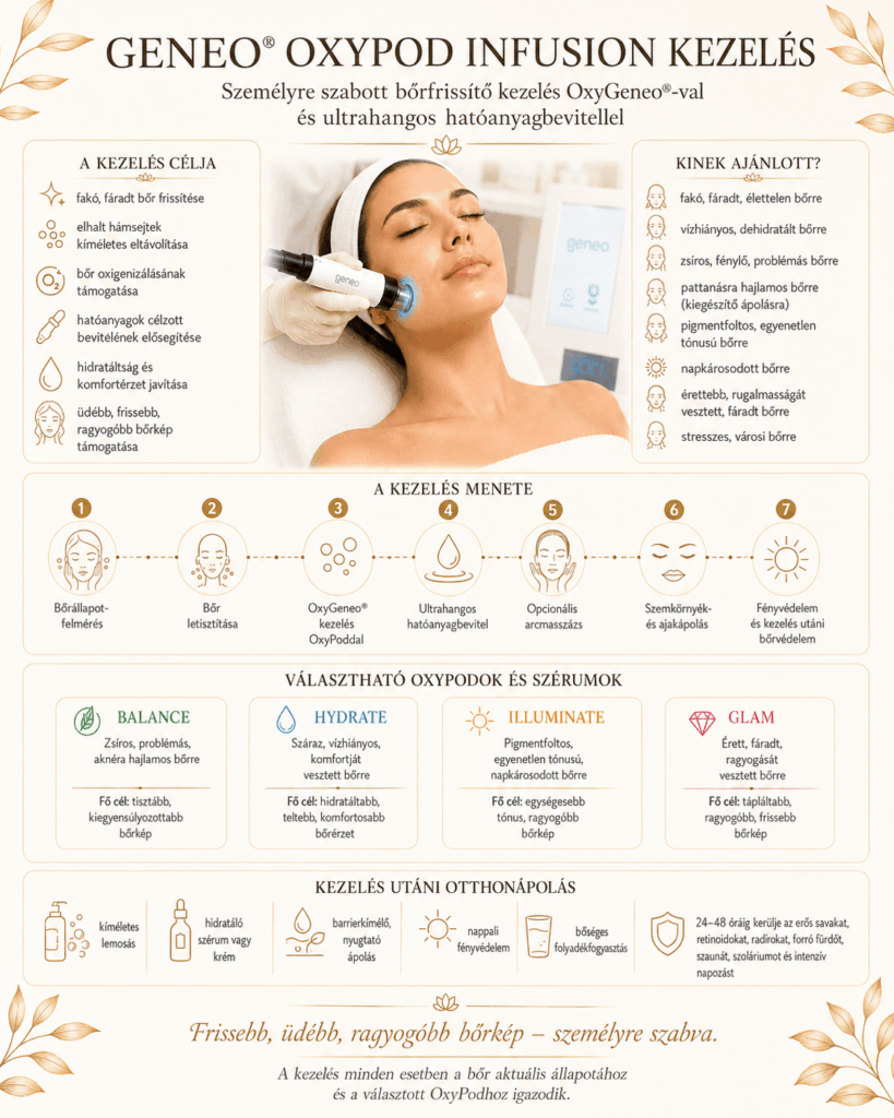 Geneo Oxypod Infusion kezelés